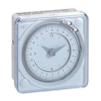 Inter horaire programmable analogique 72x72mm journalier - connexion languette|Legrand-LEG049986