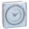 Inter horaire programmable analogique 72x72mm journalier - connexion languette