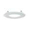 Adaptateur pour diam encastré de 75-120mm sur 68-70mm Blanc mat