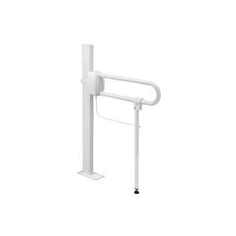 Béquille de soutien 50x700 mm pour barre relevable, tube aluminium Blanc D 30 m|Pellet asc-PT4048810