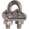 SERRE-CABLE 6mm.ETRIER INOX