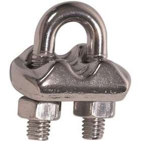 SERRE-CABLE 6mm.ETRIER INOX|Jetly-JTY550015