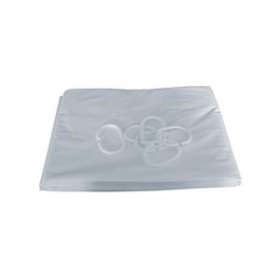 Rideau de douche 1800 x 900 mm, 6 anneaux plastique blanc, PVC blanc, plombé|Pellet asc-PT4804090