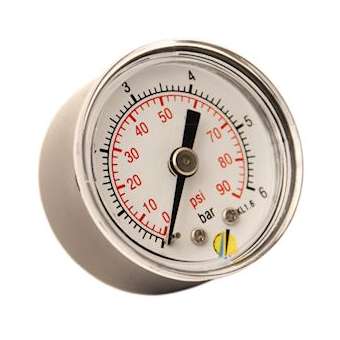 MANOMETRE SEC ABS DN40 AXIAL 1/8'G 6 BAR|Adg-AF9M40AP-6