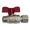 VANNE A SPHERE DECOMPRESSION MALE/ECROU TOURNANT 1/2'