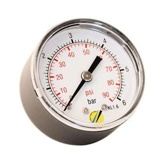 MANOMETRE SEC ABS DN50 AXIAL 1/4'G 25 BAR|Adg-AF9M50AP-25