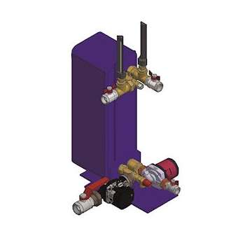 Echangeur eau chaude sanitaire pour ballon LSR 200 kW|De Dietrich-DDQ7723620