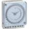 Inter horaire programmable analogique 72x72mm journalier - connexion à vis