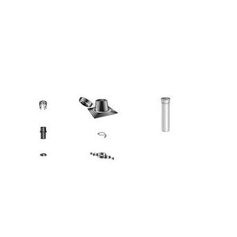 Kit cheminee flex raccordement prolongement d110|Atlantic PAC et Chaudières-AEN074036