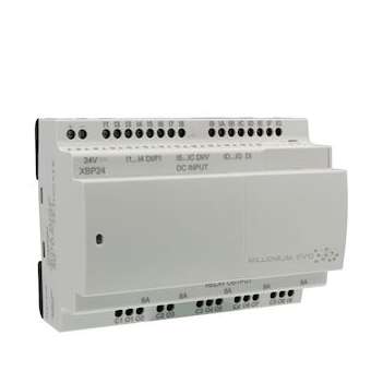 Millenium Evo Logic Controller, Xbp24, Blind, 24 I/O, 24 Vdc|Crouzet-CRT88975001