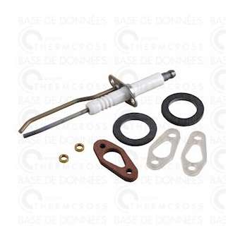 Électrode allumage et sonde ionisation et joint|Diff-VLL0295165-DD