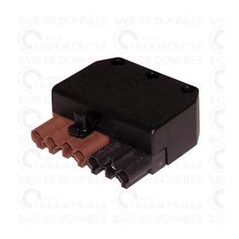 Connecteur monté femelle 7 pôles|Diff-VLL803021