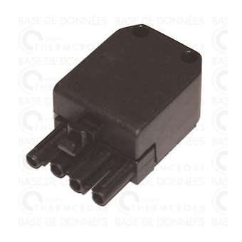 Connecteur monté femelle 4 pôles|Diff-VLL803041