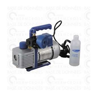 Pompe à vide 2 étages 42l/min 25µ électrovanne|Diff-VLL906127