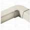 Courbe plane 140 x 90 blanc crème 9001