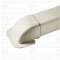 Passage de mur courbe 60 x 80 blanc crème 9001