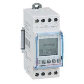 Interrupteur horaire astronomique programmable Bluetooth 230V~ - 2 sorties 16A|Legrand-LEG412724