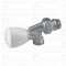 Robinet équerre R435TG 1/2' x 18 inversé
