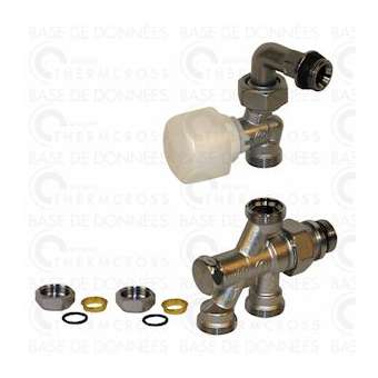 Robinet 4 voies R436/2TG 1/2' x 16|Diff-VLL99692