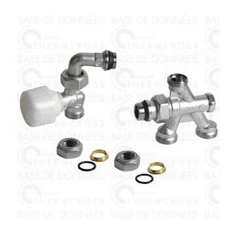 Robinet 4 voies R436/1TG 1/2' x 18|Diff-VLL99801