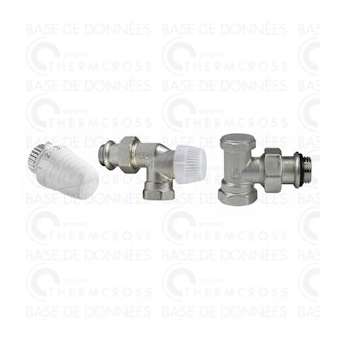 Kit équipement radiateur 1/2' équerre inversé|Diff-VLL99905