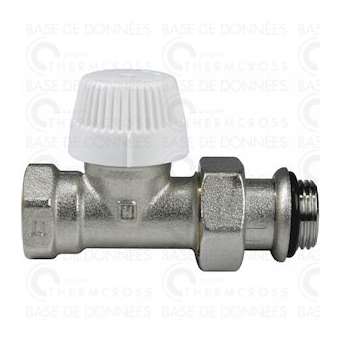 Corps thermostatique droit double réglage 1/2'|Diff-VLL99907