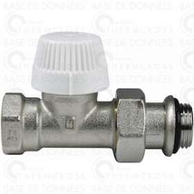 Corps thermostatique droit double réglage 1/2'|Diff-VLL99907
