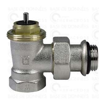 Corps thermostatique équerre double réglage 1/2'|Diff-VLL99911