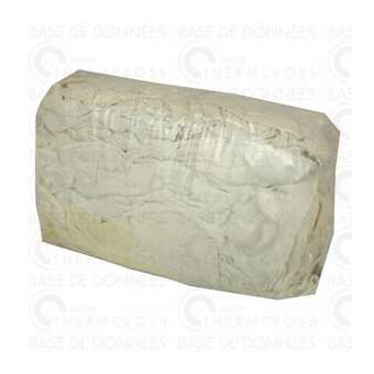 Paquet chiffon coton blanc 1kg|Diff-VLL904717