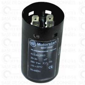 Condensateur électrochimique 50µF D37x84(hors tous 92)|Diff-VLL701573
