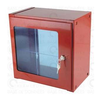 Coffret sous verre dormant 450mm x 450mm x 250mm|Diff-VLL105002