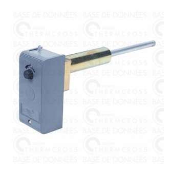 Thermostat sécurité incendie 0/100DEGC manuel A25|Diff-VLLA25CN-9001-JC