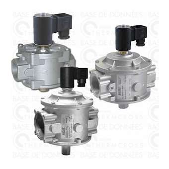 Électrovanne gaz M16 RM NF 500mb FF1' 230Vac|Diff-VLL105403