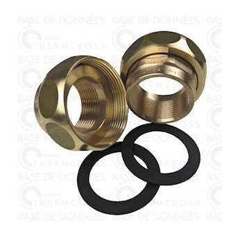 Kit raccord union laiton F1'1/4xF3/4'|Diff-VLL529982-GR