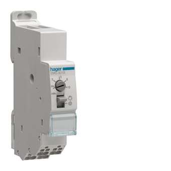 Minuterie simple temporisation connexion SanVis|Hager-HAGEMS001B