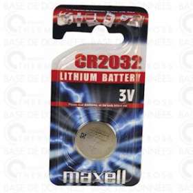 Pile lithium type bouton CR2032 3V|Diff-VLL920018