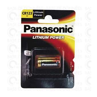 Pile lithium type CR123A 3V|Diff-VLL920022