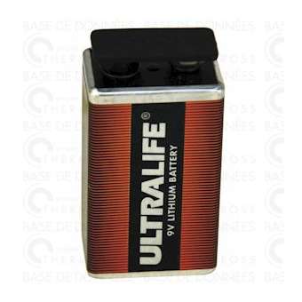 Pile lithium LR61 9V|Diff-VLL920021