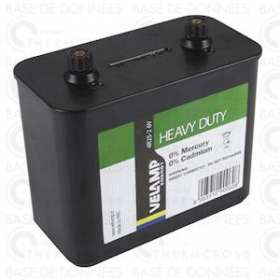 Pile batterie (PORTO) 6V|Diff-VLL920010