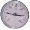 Thermomètre rond plonge axiale 0 à 120DEGC D80mm plonge 50mm