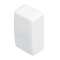 Embout pour moulure Keva 32mmx12mm - PVC Blanc Artic