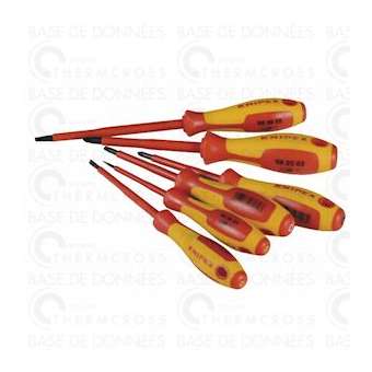 Jeu de 6 tournevis|Diff-VLL902514