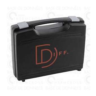 Mallette noire avec 2 mousses 363x307x121|Diff-VLL901660