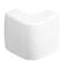 Angle intérieur Variasouple +ou-7DEG pour moulure Keva 22mmx12mm -PVC Blanc Arti