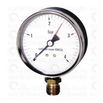 Manomètre radial sec 0-4b D100mm|Diff-VLL606130