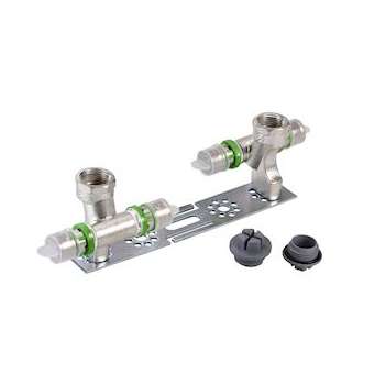 Plaque murale 2 appliques Té ajustable 16x2-1/2|Comap-CMP7770W1612