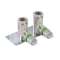 Plaque murale 2 appliques à compression cuivre 16x2-Cu15-H73 Entraxe 35