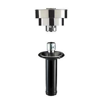 kit adaptation du système PGI D100 sur un conduit de fumée Inox Galva D200|Poujoulat-PJT371008709030