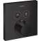 Set fin.Mitigeur thermostatique ShowerSelect E encastré 2 fonctions, noir mat