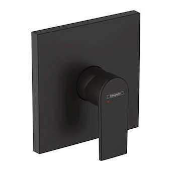 Set de finition pour mitigeur douche encastré noir mat|Hansgrohe-HA371668670